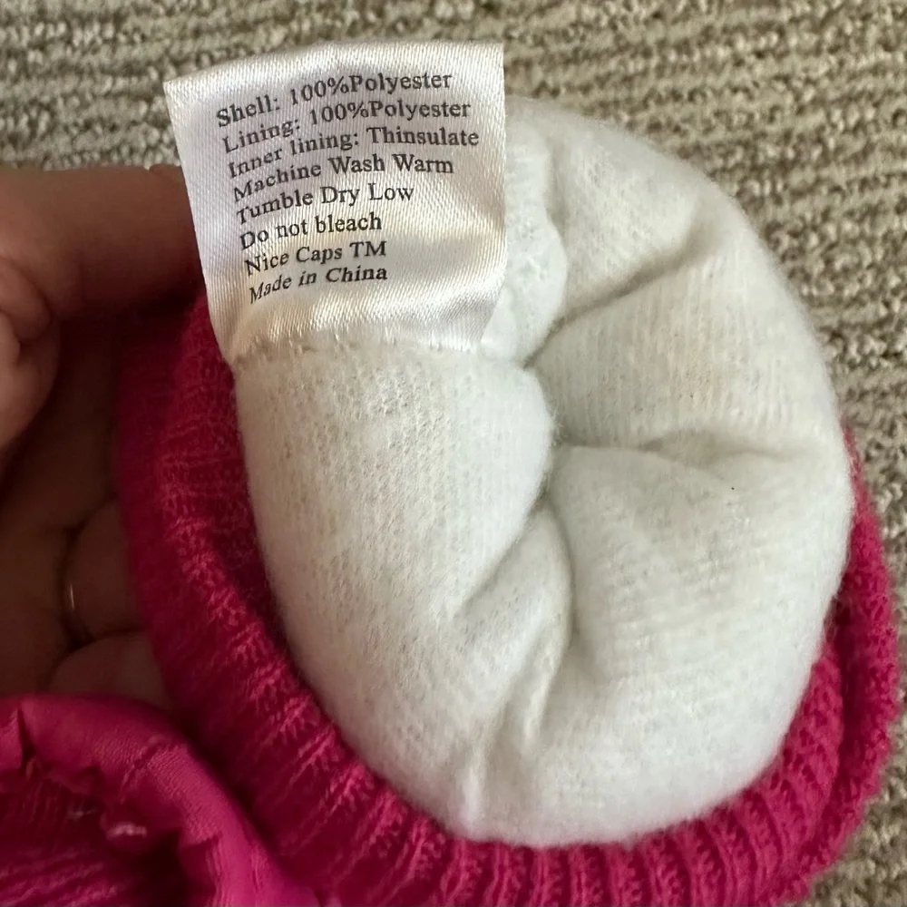 Pink Winter Gloves for Kids